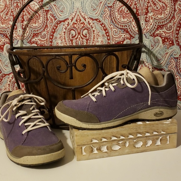 Chaco Shoes - CHACO PURPLE/GRAY CANVAS SNEAKERS NWOB